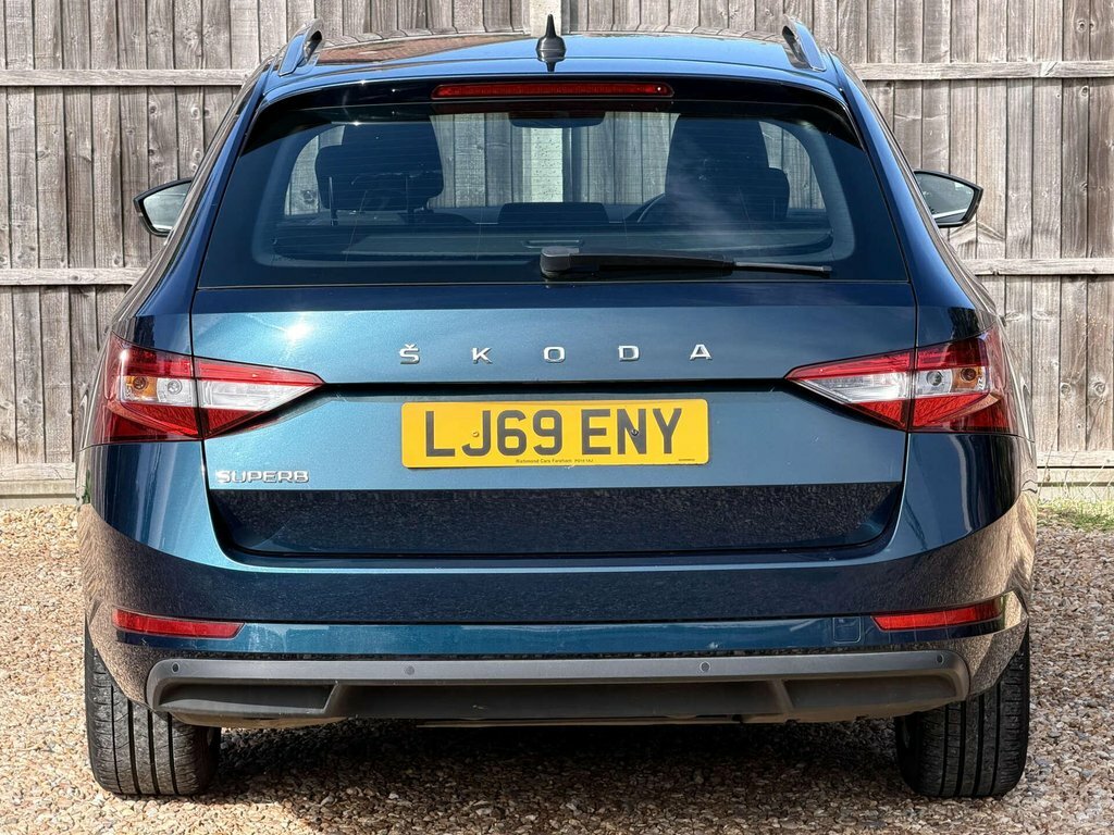 Skoda Superb Se L Executive Tsi Dsg Blue #11