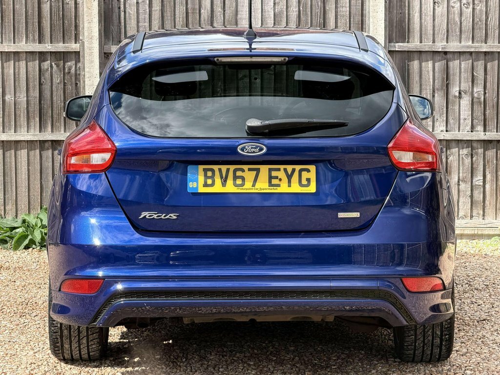 Ford Focus 1.0T Ecoboost St Line Hatchback Blue #12