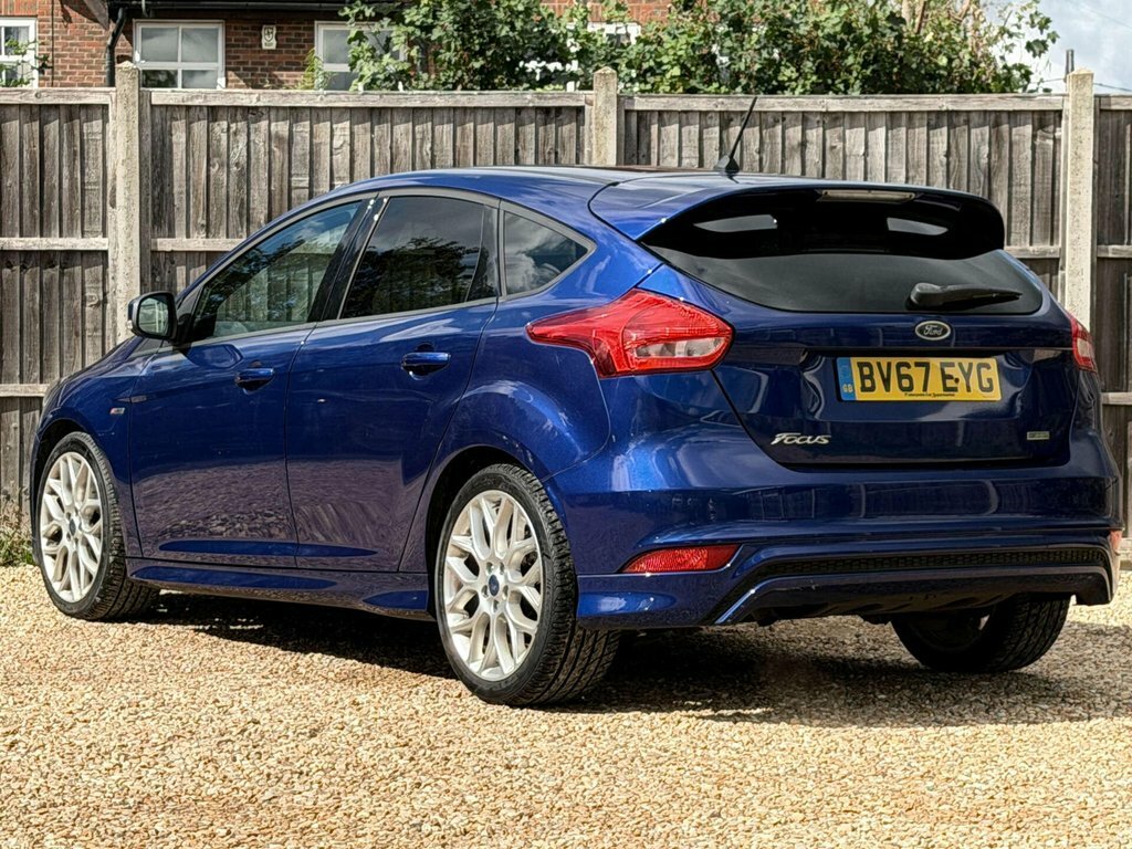 Ford Focus 1L St-line Blue #4