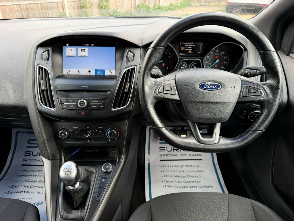 Ford Focus 1.0T Ecoboost St Line Hatchback Blue #7
