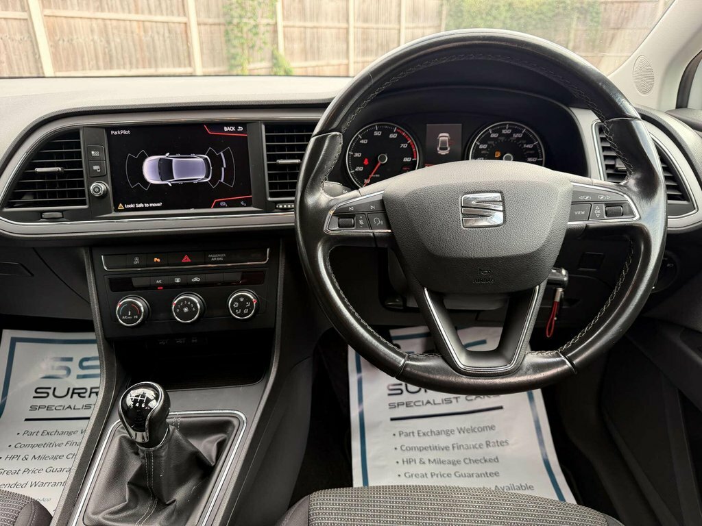 Seat Leon Estate 1.6 Tdi Se Technology St Dsg Euro 6 Ss 5 White #7