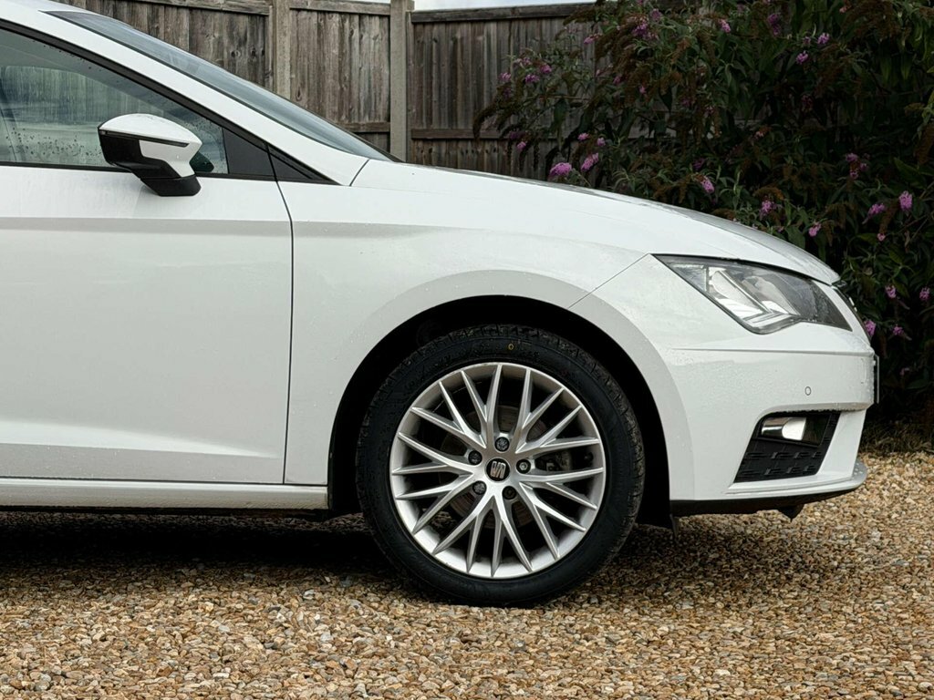 Seat Leon Estate 1.6 Tdi Se Technology St Dsg Euro 6 Ss 5 White #19