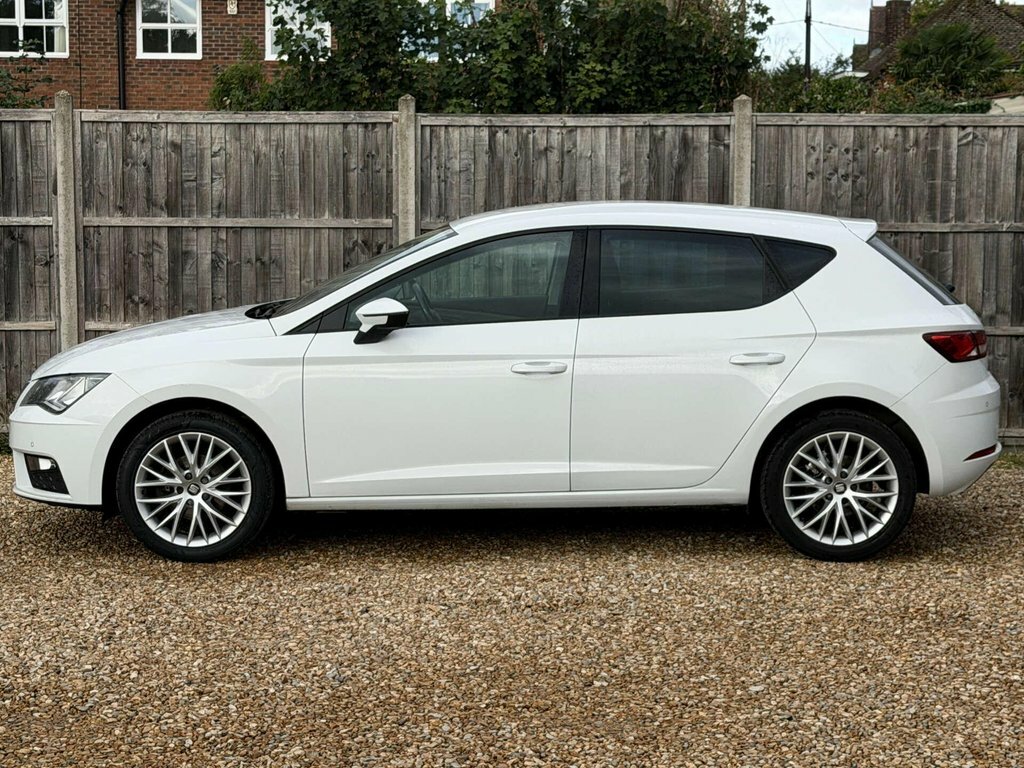 Seat Leon Estate 1.6 Tdi Se Technology St Dsg Euro 6 Ss 5 White #13