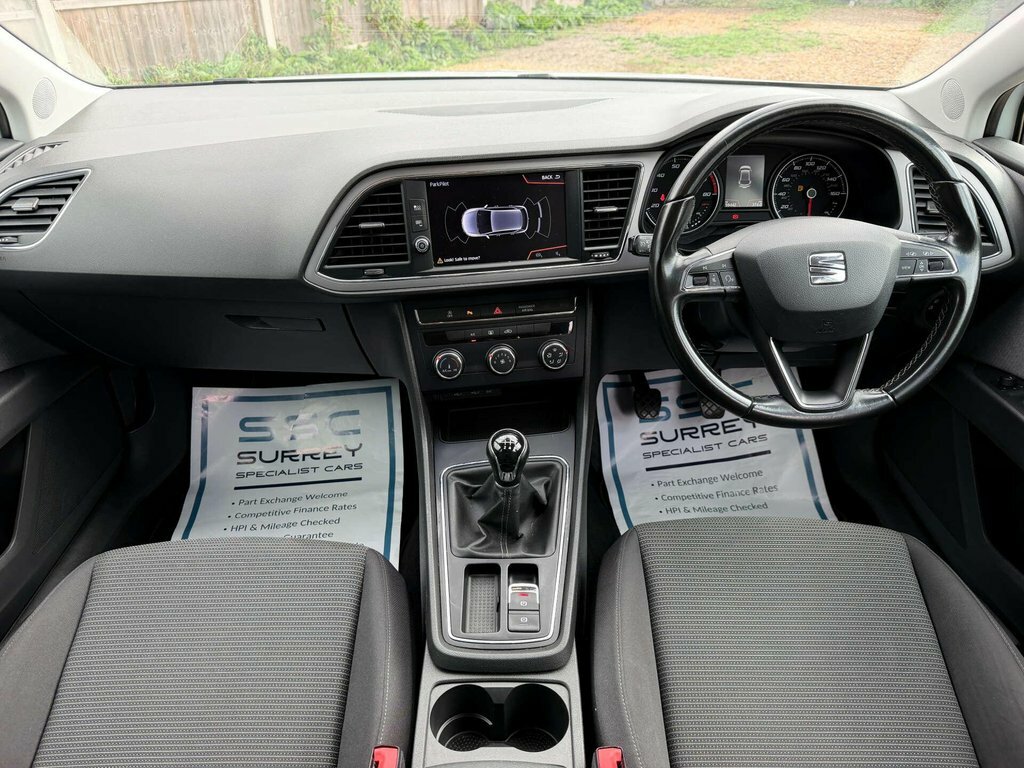 Seat Leon Estate 1.6 Tdi Se Technology St Dsg Euro 6 Ss 5 White #38