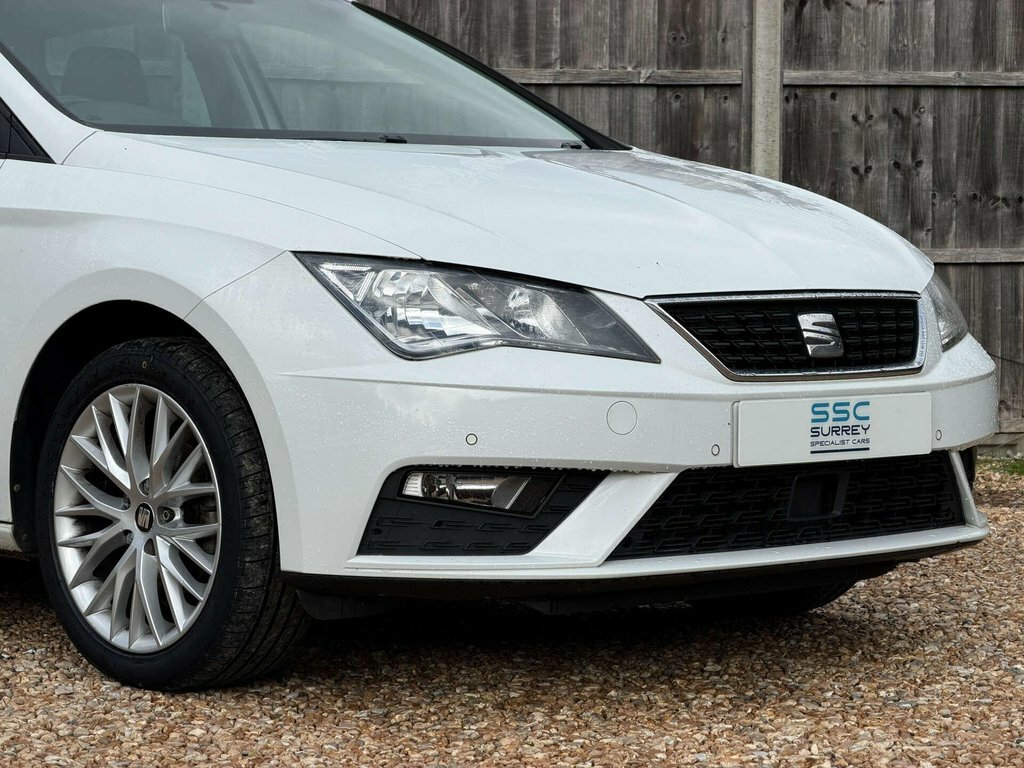 Seat Leon Estate 1.6 Tdi Se Technology St Dsg Euro 6 Ss 5 White #14