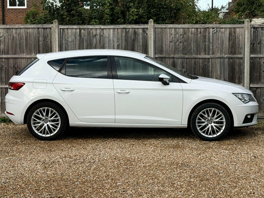 Seat Leon Estate 1.6 Tdi Se Technology St Dsg Euro 6 Ss 5 White #12