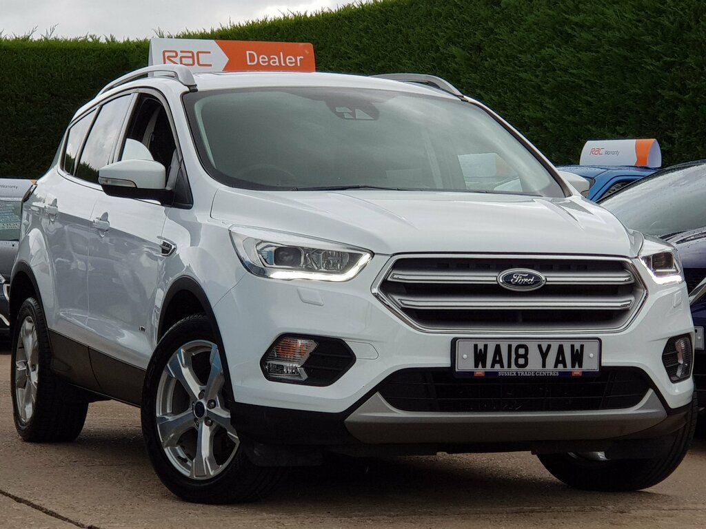 Ford Kuga 1.5T Titanium X Awd - Pan Roof Satnav White