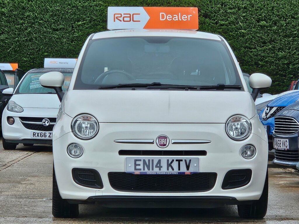 Fiat 500 1.2 S Hatchback - Only 37,000 Miles - Low Road White #4