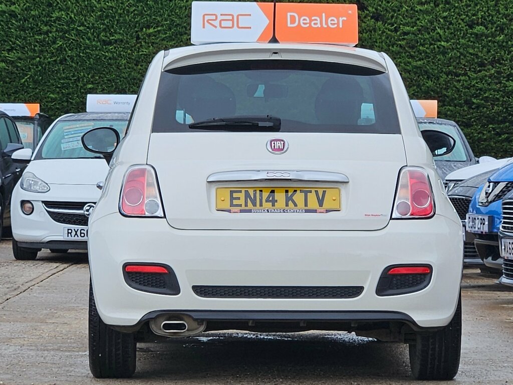 Fiat 500 1.2 S Hatchback - Only 37,000 Miles - Low Road White #6