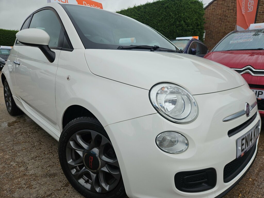 Fiat 500 1.2 S Hatchback - Only 37,000 Miles - Low Road White #3