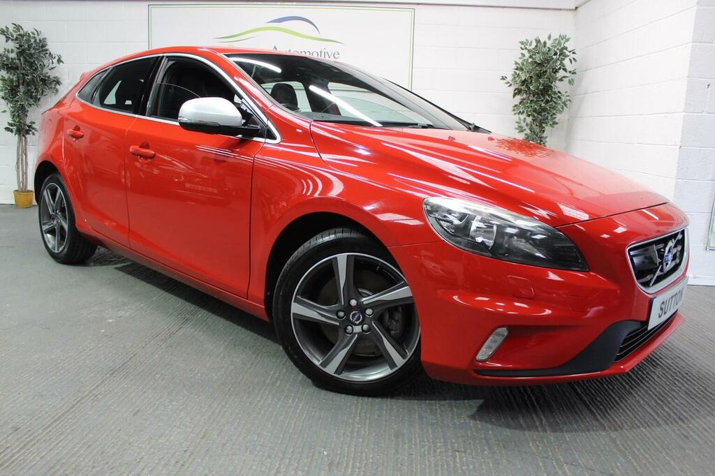 Volvo V40 Hatchback 2.0 D4 R-design Geartronic Euro 6 Ss Red