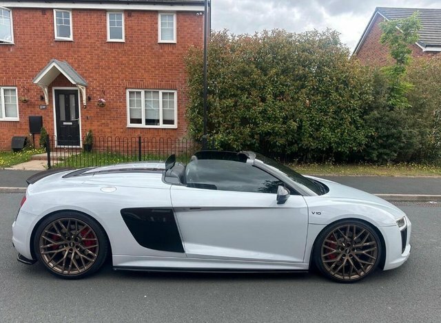 Audi R8 Fsi V10 Spyder S Grey #3