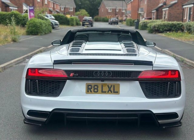 Audi R8 Fsi V10 Spyder S Grey #4