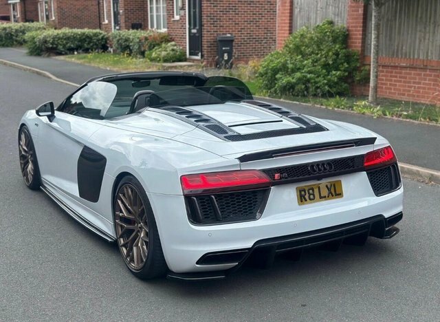 Audi R8 Fsi V10 Spyder S Grey #2