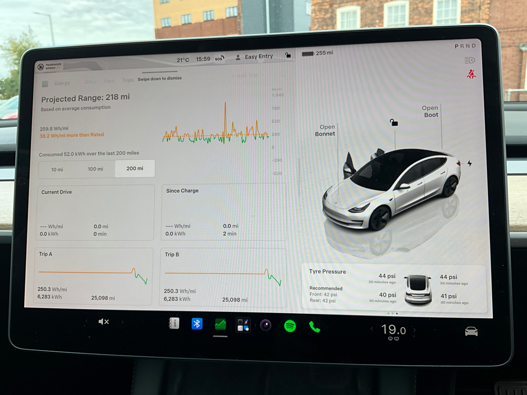 Tesla Model 3 2023 Dual Motor Performance Saloon Black #19