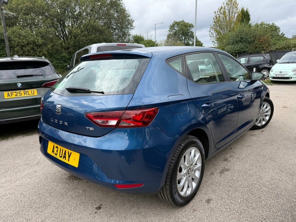 Seat Leon 1.2L Se Blue #4