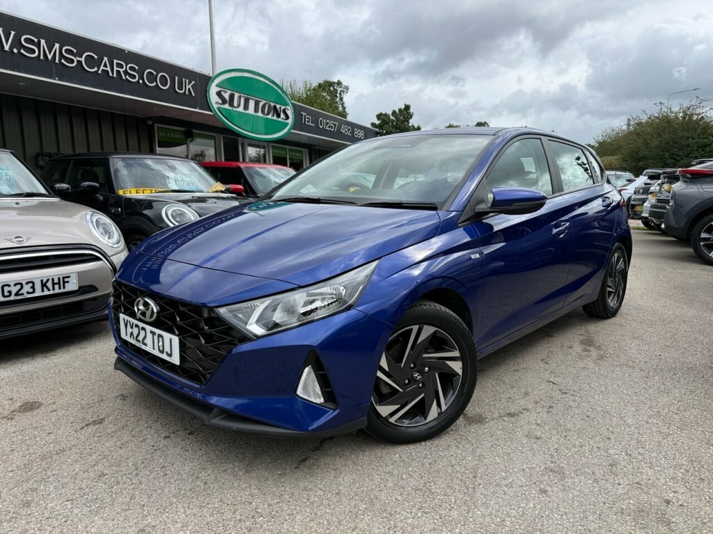 Hyundai I20 1L Se Connect YX22TOJ Blue