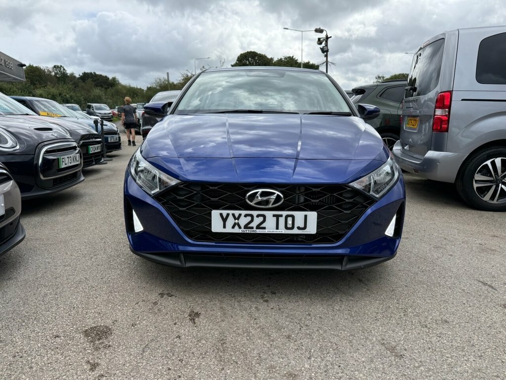 Hyundai I20 1L Se Connect YX22TOJ Blue #5