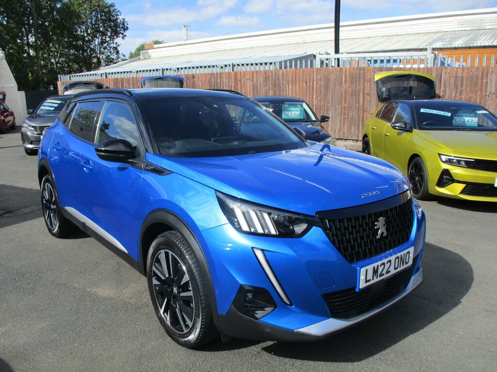 Peugeot 2008 1.2 Puretech Gt Premium Suv Eat Euro 6 Blue