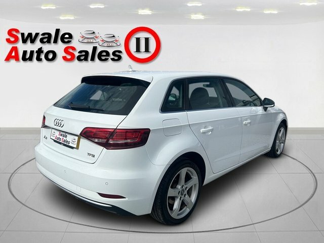 Audi A3 1.0 Tfsi Sport Sportback SA17BRK White #6
