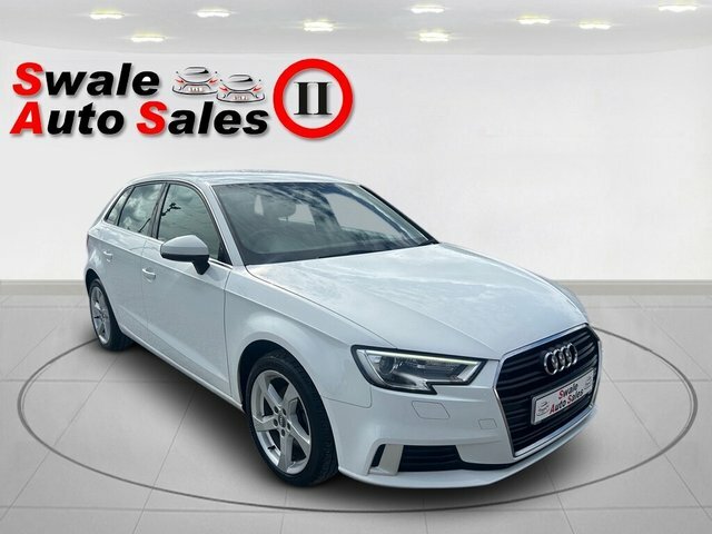 Audi A3 1.0 Tfsi Sport Sportback SA17BRK White #3