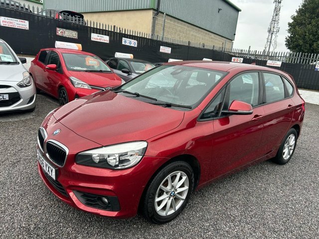 BMW 2 Series Active Tourer 1.5 216D Se Mpv Red #6