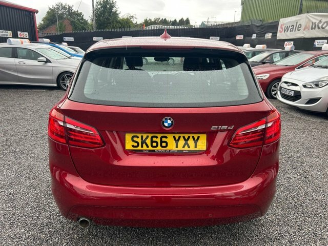 BMW 2 Series Active Tourer 1.5 216D Se Mpv Red #4