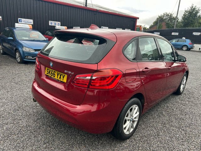 BMW 2 Series Active Tourer 1.5 216D Se Mpv Red #5