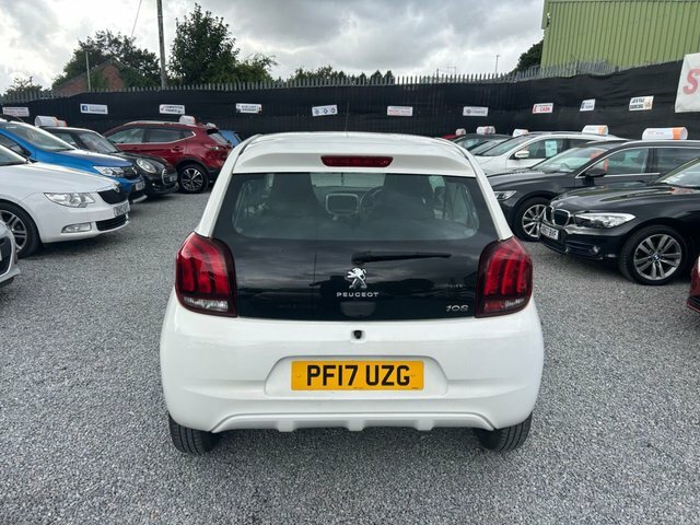 Peugeot 108 1.0 Active Hatchback White #4