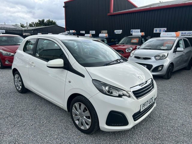 Peugeot 108 1.0 Active Hatchback White #2