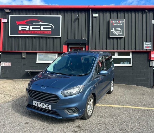 Ford Tourneo Courier 1.0 Ecoboost Zetec Mpv Blue