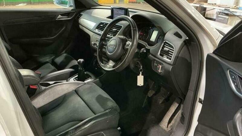 Audi Q3 2.0 Tdi S Line DE15FBN White #5