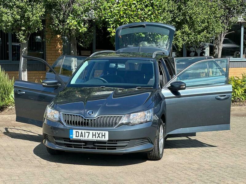 Skoda Fabia Redline White #8