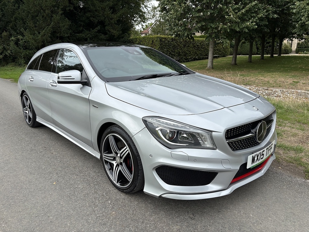 Mercedes-Benz CLA Class 2.0 Cla45 Amg 4Matic 355 Bhp White #1