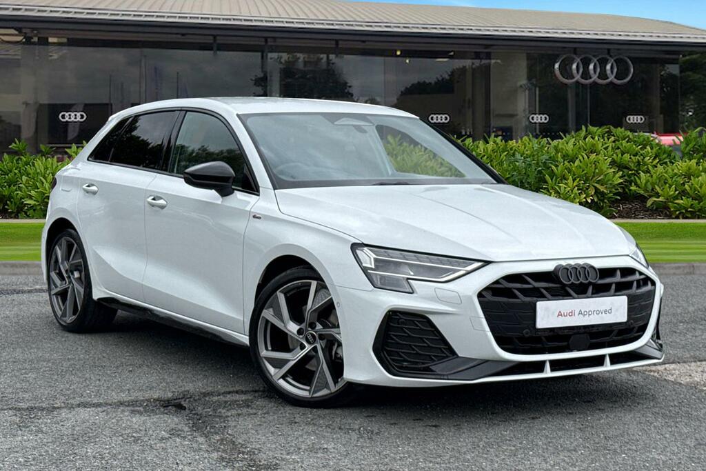 Audi A3 Black Edition Tfsi 150 Ps S Tronic White