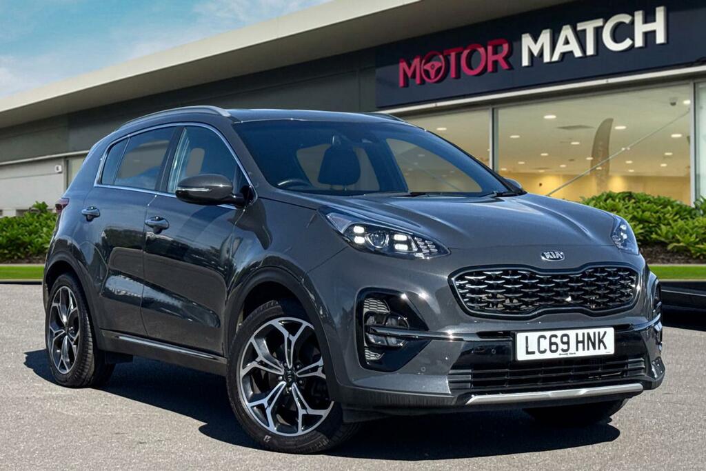 Kia Sportage 1.6 T-gdi Gt-line Euro 6 Ss Grey