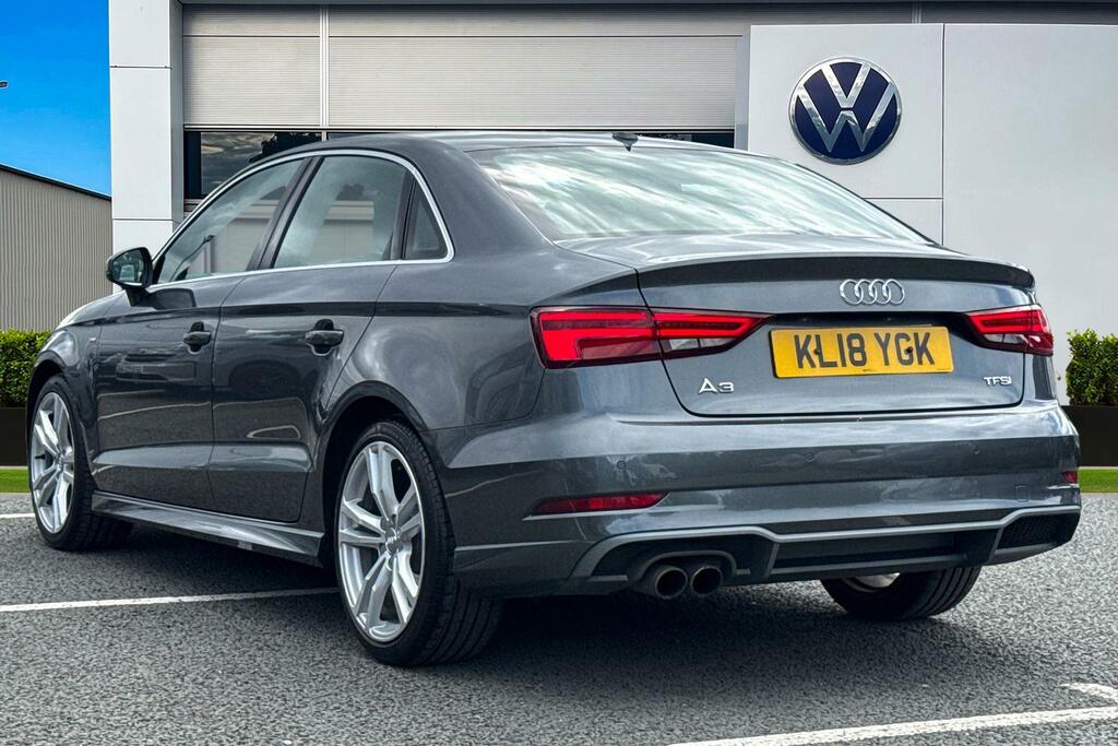 Audi A3 1.5 Tfsi Cod S Line Euro 6 Ss KL18YGK Grey #2