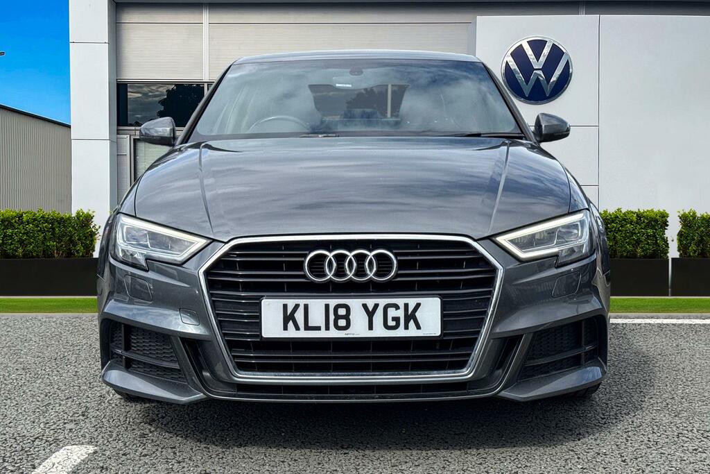 Audi A3 1.5 Tfsi Cod S Line Euro 6 Ss KL18YGK Grey #5