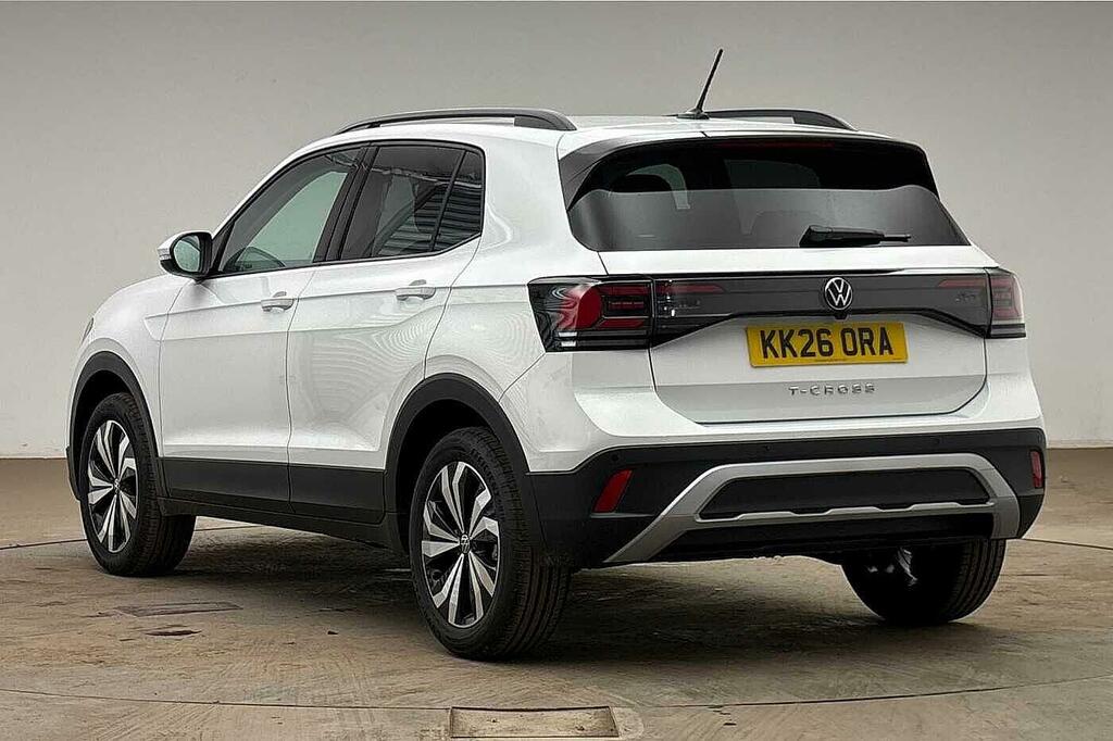 Volkswagen T-Cross 1.0 Tsi 115 Match 17 Manila Alloys, Delivery White #3