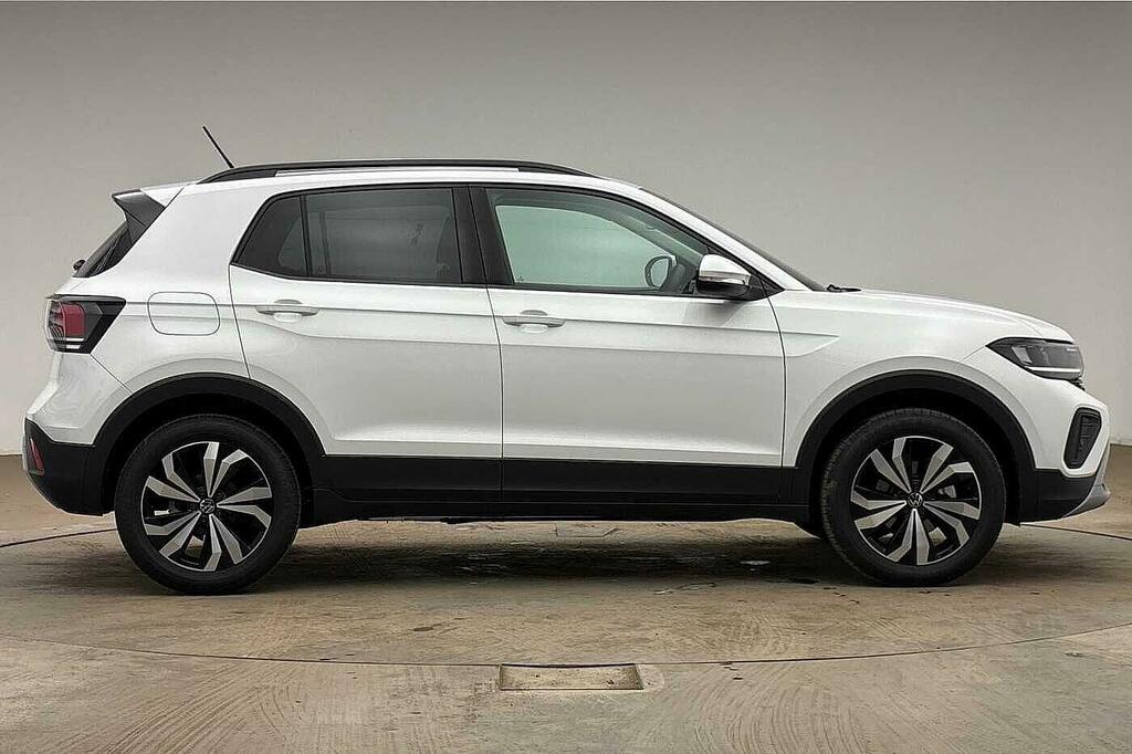 Volkswagen T-Cross 1.0 Tsi 115 Match 17 Manila Alloys, Delivery White #4