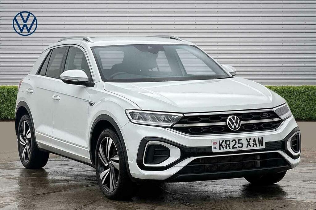 Volkswagen T-Roc 1.5 Tsi R-line Dsg 18 Inch Nevada Alloys White