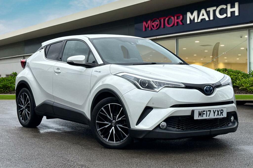 Toyota C-Hr 1.8 Vvt-h Excel Cvt Euro 6 Ss White