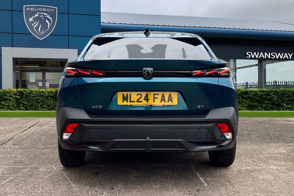 Peugeot 408 1.2 Puretech Gt Fastback Eat Euro 6 Ss Blue #4