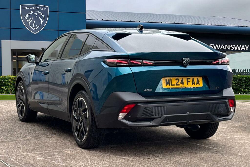 Peugeot 408 1.2 Puretech Gt Fastback Eat Euro 6 Ss Blue #2