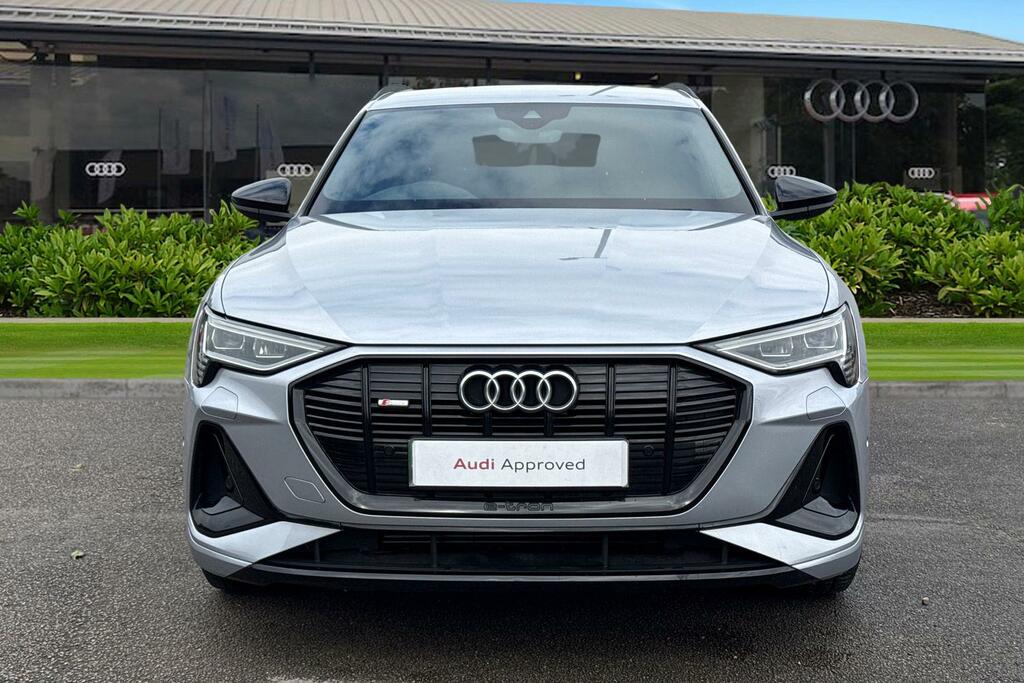 Audi E-tron Black Edition 55 Quattro 300,00 Kw Silver #5