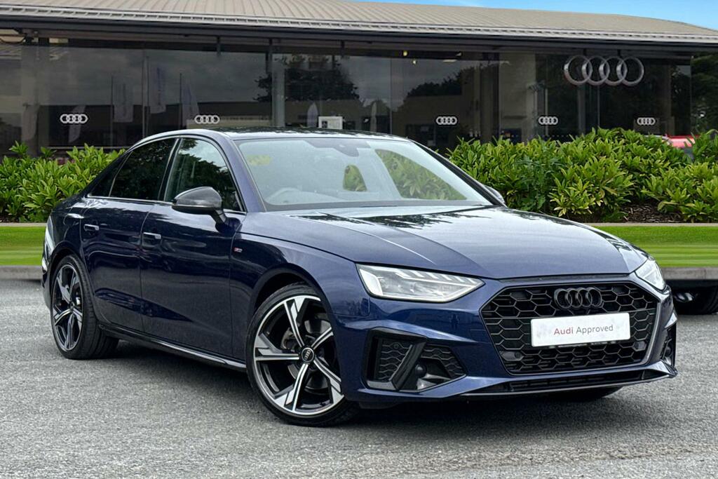 Audi A4 Black Edition 35 Tfsi 150 Ps S Tronic Blue