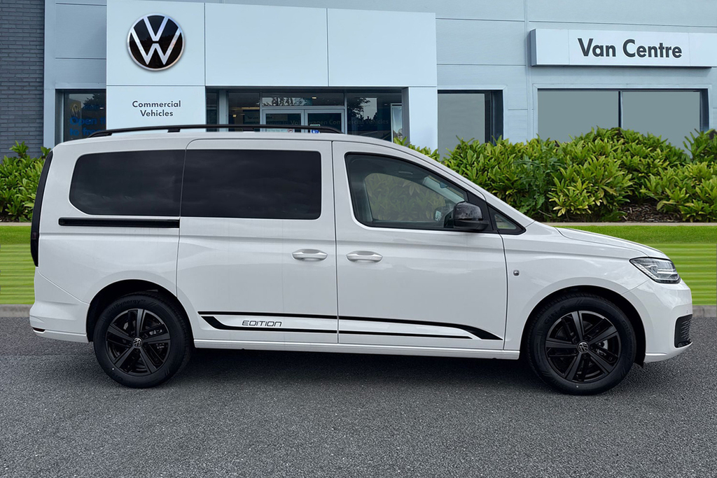 Volkswagen Caddy Maxi C20 Caddy Style Edition Maxi 122 Ps 2.0 Tdi 7Sp Ds White #3
