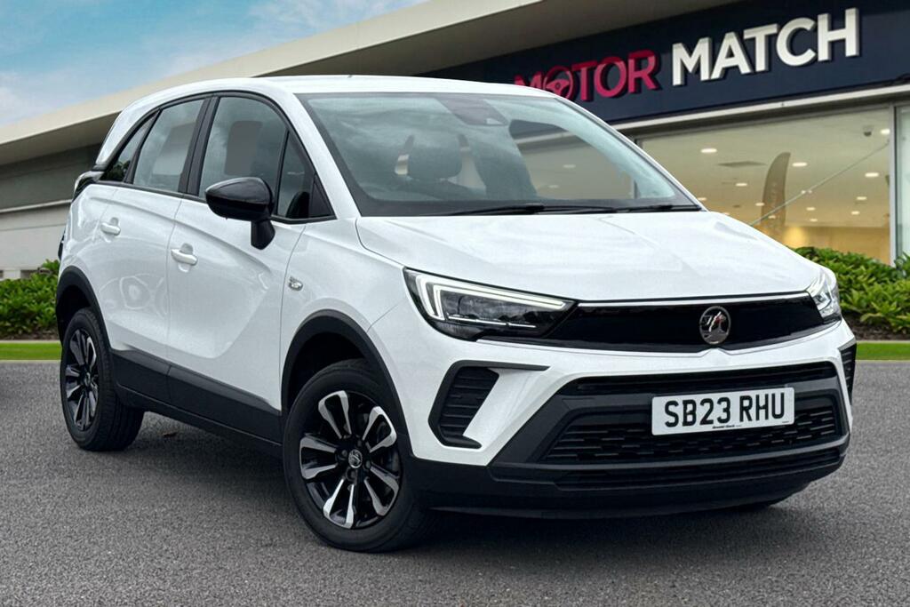 Vauxhall Crossland 1.2 Turbo Design Euro 6 Ss White