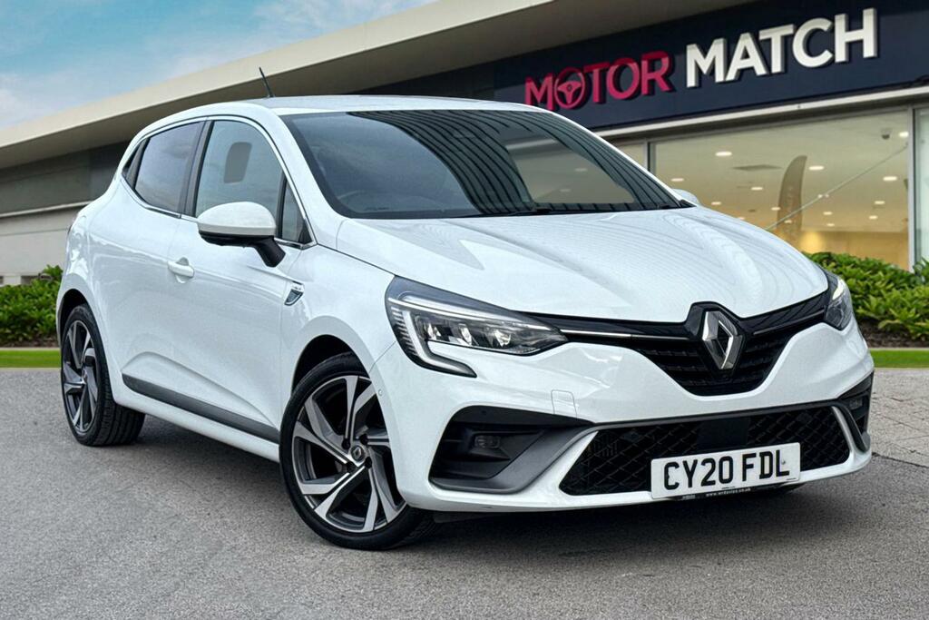 Renault Clio 1.3 Tce Rs Line Edc Euro 6 Ss White