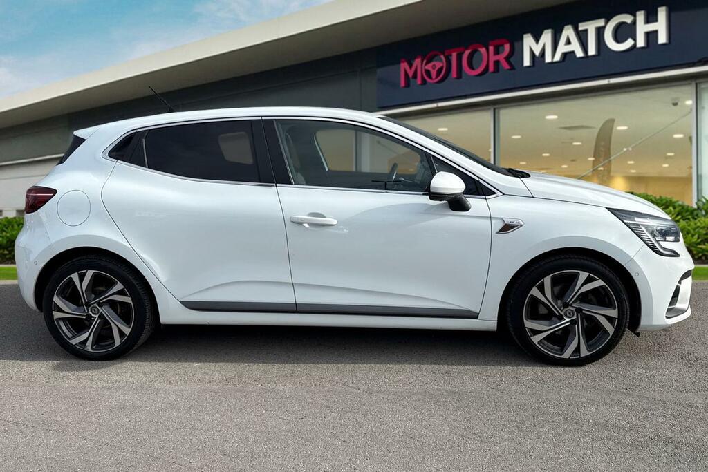 Renault Clio 1.3 Tce Rs Line Edc Euro 6 Ss CY20FDL White #3